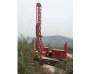古泉L500型水井钻机在施工中顺利完成700米的钻井深度